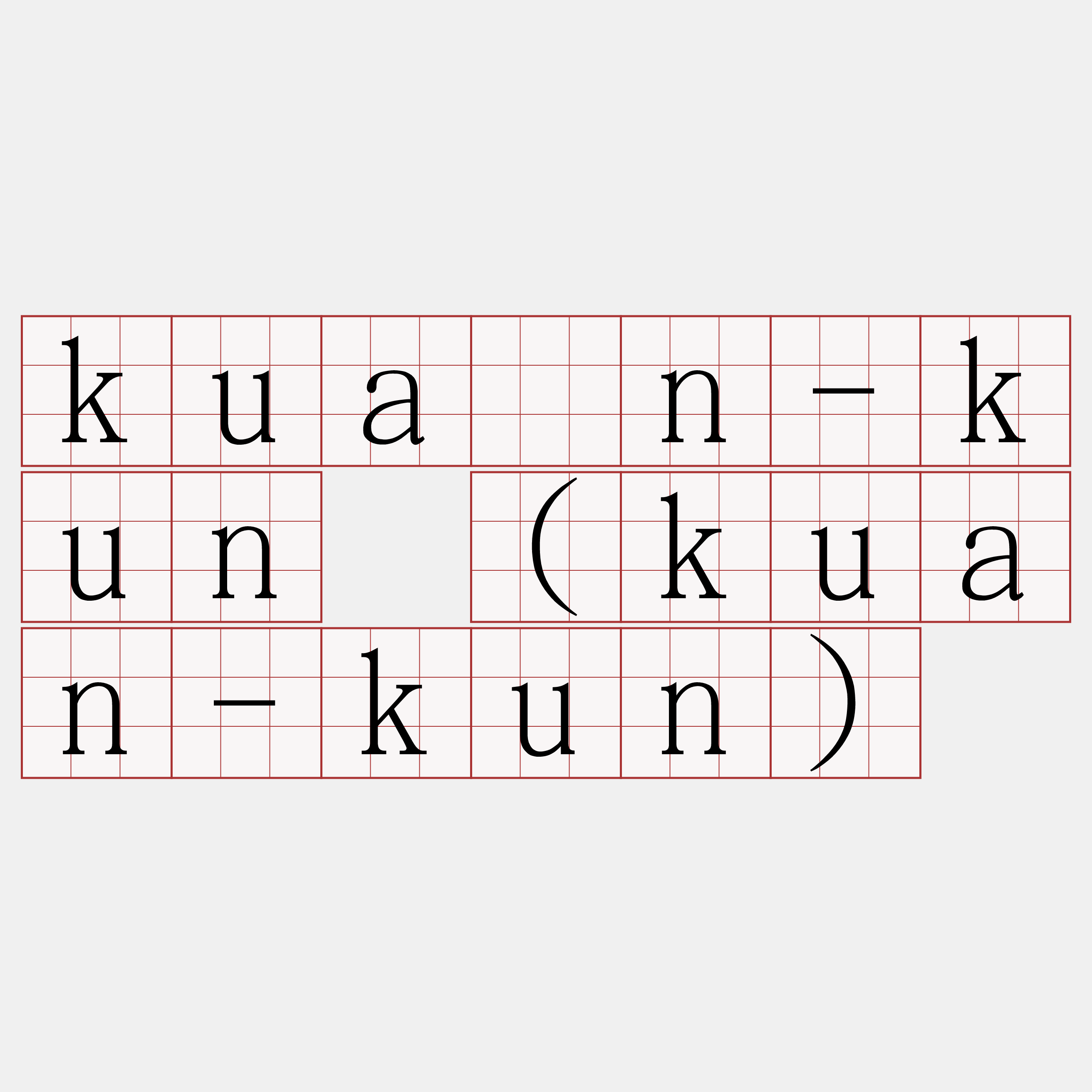 kuàn-kun (kuan-kun)